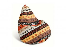Кресло-мешок Африка в Нижнекаменке - nizhnekamenka.mebel-nsk.ru | фото