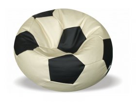 Кресло-мяч Футбол, иск.кожа в Нижнекаменке - nizhnekamenka.mebel-nsk.ru | фото