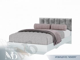 Кровать 1,2м Мемори КР-09 в Нижнекаменке - nizhnekamenka.mebel-nsk.ru | фото