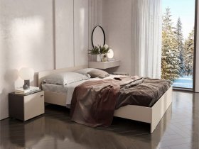 Кровать двухспальная 1,6м Гиза в Нижнекаменке - nizhnekamenka.mebel-nsk.ru | фото