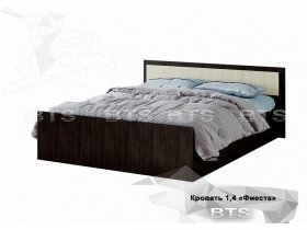 Кровать двуспальная 1,4м Фиеста (BTS) в Нижнекаменке - nizhnekamenka.mebel-nsk.ru | фото