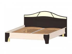 Кровать двуспальная 1,6 м Верона (Линаура) в Нижнекаменке - nizhnekamenka.mebel-nsk.ru | фото