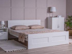 Кровать двуспальная 1,6м Сириус в Нижнекаменке - nizhnekamenka.mebel-nsk.ru | фото
