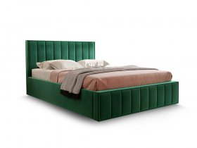 Кровать мягкая 1,6 Вена стандарт, вар.1 в Нижнекаменке - nizhnekamenka.mebel-nsk.ru | фото