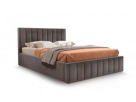 Кровать мягкая 1,6 Вена стандарт, вар.3 в Нижнекаменке - nizhnekamenka.mebel-nsk.ru | фото