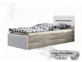 Кровать односпальная Наоми КР-12 в Нижнекаменке - nizhnekamenka.mebel-nsk.ru | фото