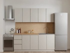 Кухонный гарнитур Мори 2,0 м (сатин) в Нижнекаменке - nizhnekamenka.mebel-nsk.ru | фото