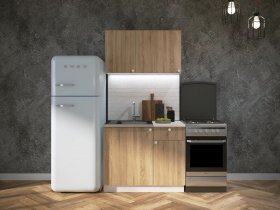 Кухонный гарнитур Ронда 1,0 м в Нижнекаменке - nizhnekamenka.mebel-nsk.ru | фото