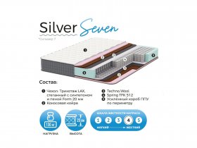 Матрас Silver Seven в Нижнекаменке - nizhnekamenka.mebel-nsk.ru | фото