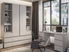Модульная детская Люмо (кашемир) в Нижнекаменке - nizhnekamenka.mebel-nsk.ru | фото