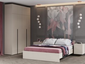 Модульная спальня Айри (кашемир) в Нижнекаменке - nizhnekamenka.mebel-nsk.ru | фото
