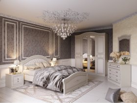 Модульная спальня Николь (Мебельград) в Нижнекаменке - nizhnekamenka.mebel-nsk.ru | фото
