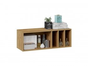 Полка настенная (940) «Хилтон» (дуб крафт золотой) в Нижнекаменке - nizhnekamenka.mebel-nsk.ru | фото