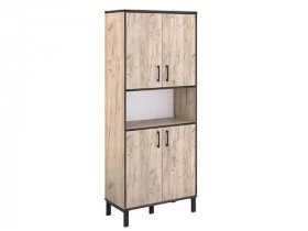 Шкаф для документов Шк050.0 Гермес лофт (дуб крафт серый) в Нижнекаменке - nizhnekamenka.mebel-nsk.ru | фото