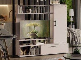 Стенка «Сиена» (кашемир) в Нижнекаменке - nizhnekamenka.mebel-nsk.ru | фото