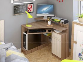 Стол компьютерный Интел-5 в Нижнекаменке - nizhnekamenka.mebel-nsk.ru | фото